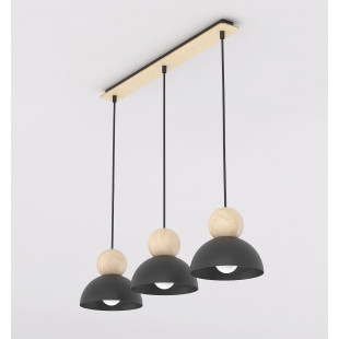 Lampa wisząca Emibig Kaki: Skandynawski design, 73cm