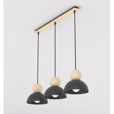 Lampa wisząca Emibig Kaki: Skandynawski design, 73cm