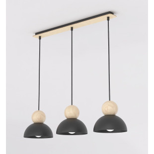 Lampa wisząca Emibig Kaki: Skandynawski design, 73cm