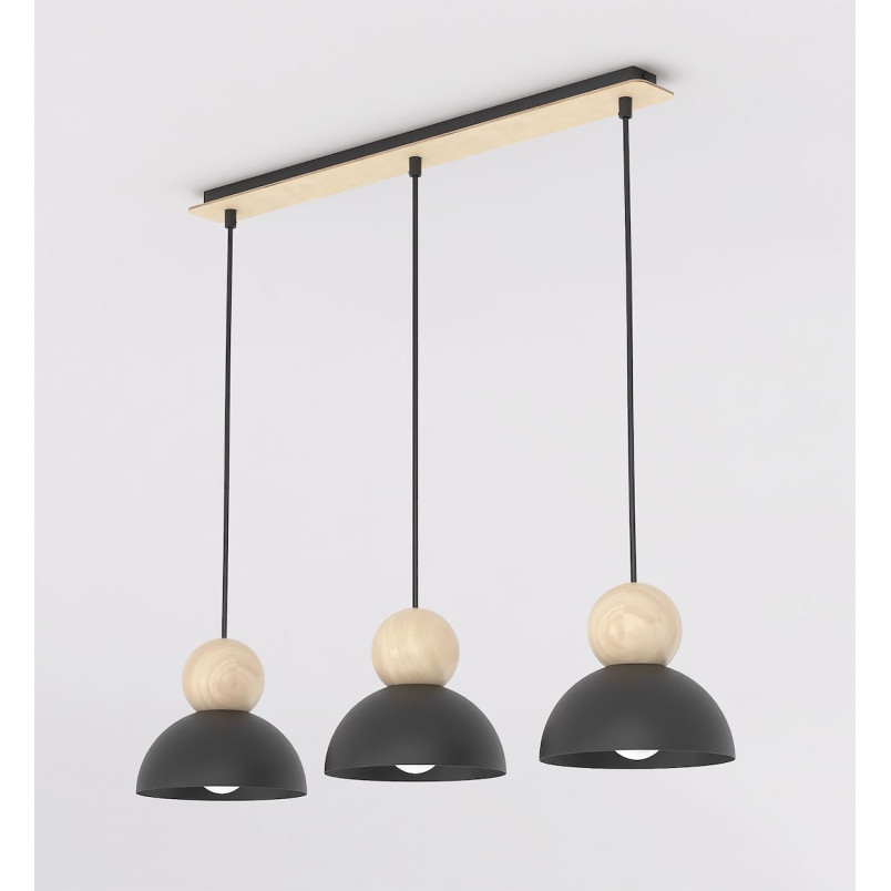 Lampa wisząca Emibig Kaki: Skandynawski design, 73cm