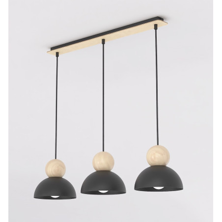 Lampa wisząca Emibig Kaki: Skandynawski design, 73cm