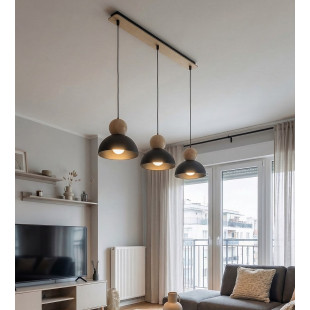 Lampa wisząca Emibig Kaki: Skandynawski design, 73cm