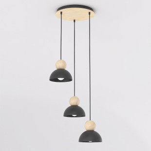Lampa wisząca Emibig Kaki | Skandynawski design, 41cm
