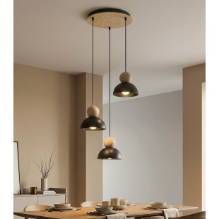Lampa wisząca Emibig Kaki | Skandynawski design, 41cm