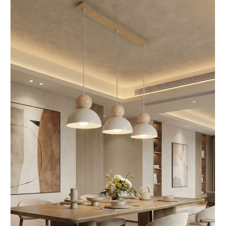 Lampa wisząca Emibig Kaki | Skandynawski design, 73cm