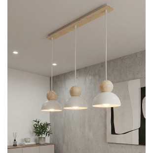 Lampa wisząca Emibig Kaki | Skandynawski design, 73cm