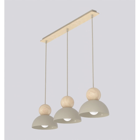 Lampa wisząca Emibig Kaki | Skandynawski design, 73cm
