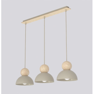Lampa wisząca Emibig Kaki | Skandynawski design, 73cm