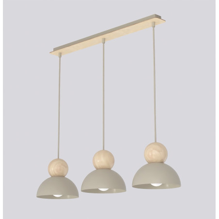 Lampa wisząca Emibig Kaki | Skandynawski design, 73cm
