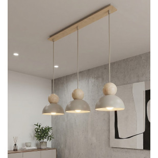 Lampa wisząca Emibig Kaki | Skandynawski design, 73cm