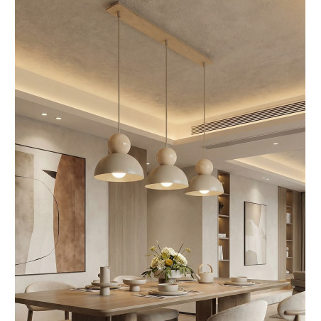 Lampa wisząca Emibig Kaki | Skandynawski design, 73cm