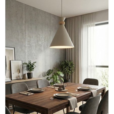 Lampa wisząca ZERO Emibig | Skandynawski design
