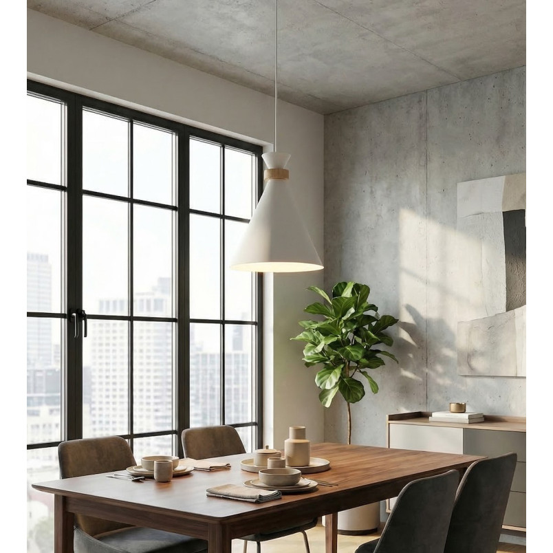 Lampa wisząca stożek Zero - Emibig | Skandynawski design