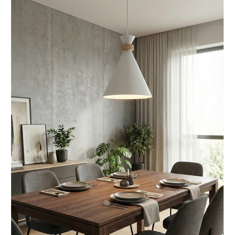 Lampa wisząca stożek Zero - Emibig | Skandynawski design