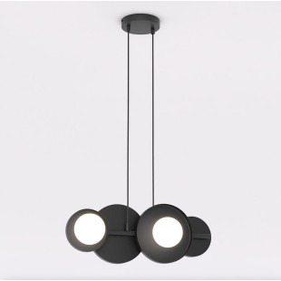 Lampa wisząca Emibig - nowoczesny design, czarno-biała