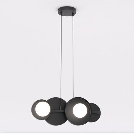 Lampa wisząca Emibig - nowoczesny design, czarno-biała