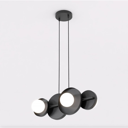 Lampa wisząca Emibig - nowoczesny design, czarno-biała