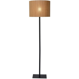 Lampa rattanowa podłogowa boho Magius marki Lucide