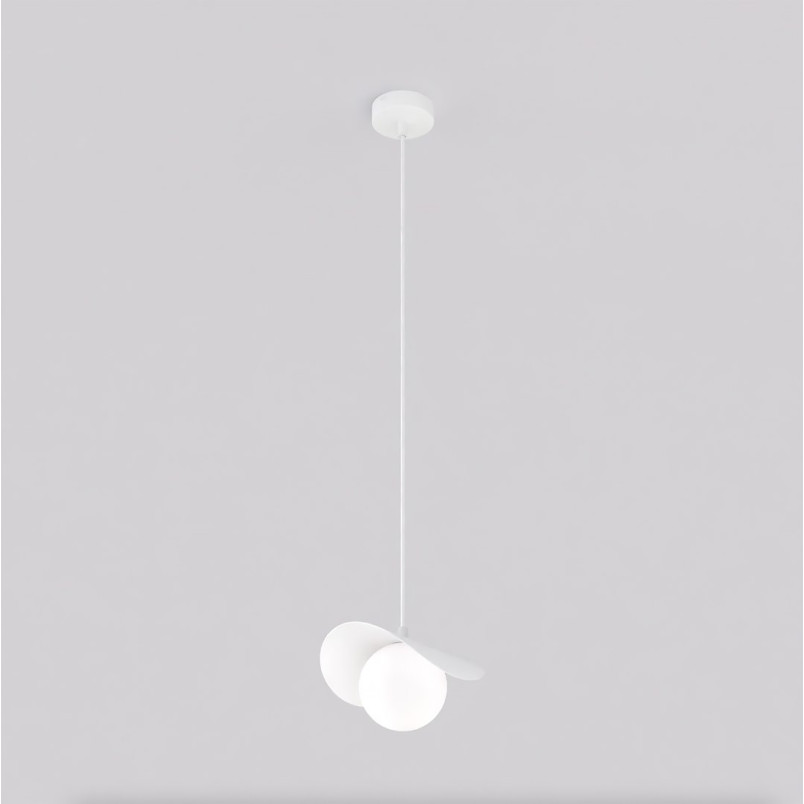 Lampa wisząca Ritual Emibig - kula szklana, nowoczesny design