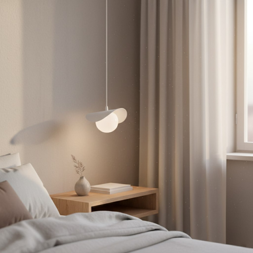 Lampa wisząca Ritual Emibig - kula szklana, nowoczesny design