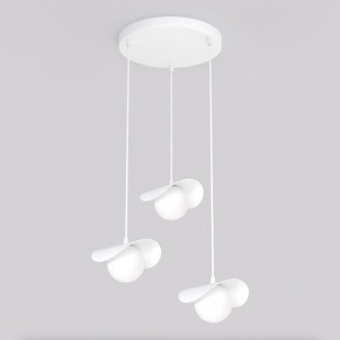 Lampa wisząca Emibig Ritual: 3 kule, nowoczesny design