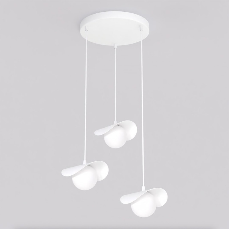 Lampa wisząca Emibig Ritual: 3 kule, nowoczesny design