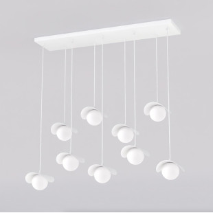 Lampa wisząca Emibig Ritual - 9 kul, nowoczesny design