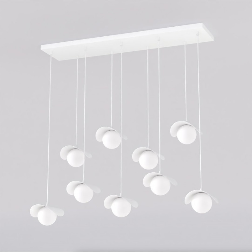 Lampa wisząca Emibig Ritual - 9 kul, nowoczesny design