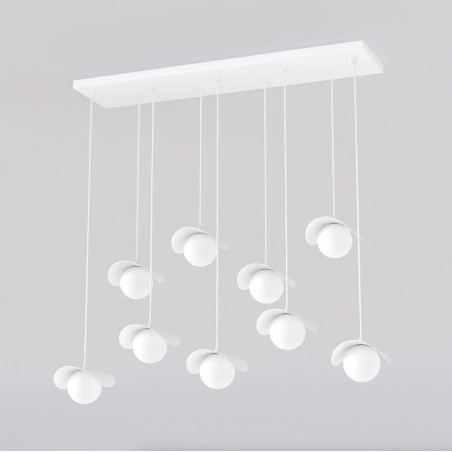 Lampa wisząca Emibig Ritual - 9 kul, nowoczesny design