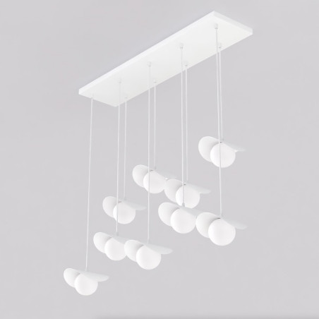 Lampa wisząca Emibig Ritual - 9 kul, nowoczesny design