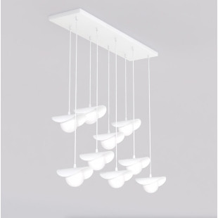 Lampa wisząca Emibig Ritual - 9 kul, nowoczesny design