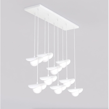 Lampa wisząca Emibig Ritual - 9 kul, nowoczesny design