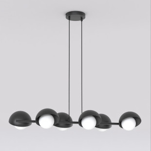 Lampa wisząca Boom - 6 punktów, szkło, Emibig