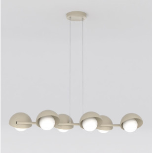 Lampa wisząca Boom Emibig - 6 punktów, szkło, modern | Sklep mebli