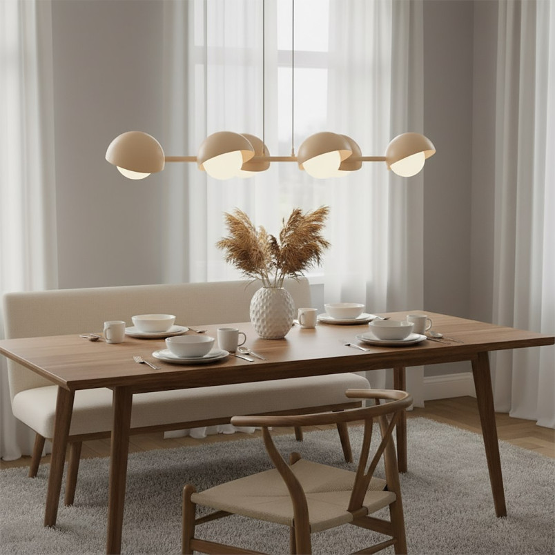 Lampa wisząca Boom Emibig - 6 punktów, szkło, modern | Sklep mebli