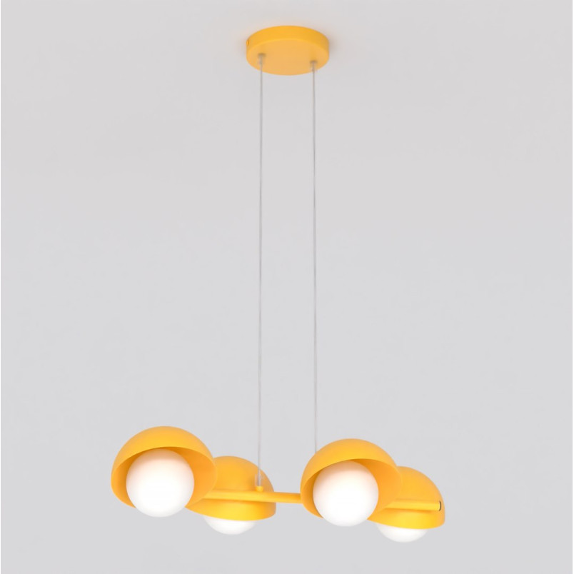 Lampa wisząca Boom | 4 punkty, szkło, Emibig