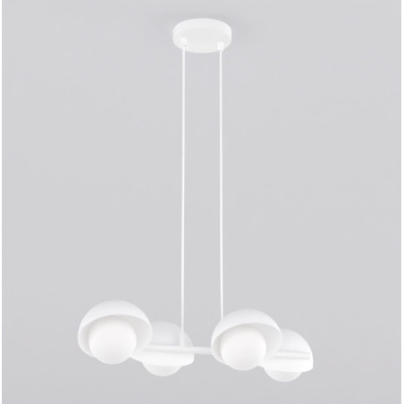 Lampa wisząca Boom Emibig | 4 punkty, szkło, nowoczesny design