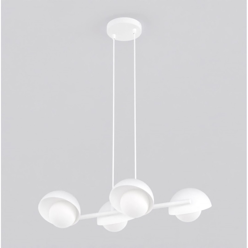 Lampa wisząca Boom Emibig | 4 punkty, szkło, nowoczesny design