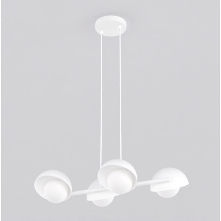 Lampa wisząca Boom Emibig | 4 punkty, szkło, nowoczesny design