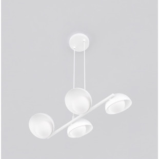 Lampa wisząca Boom Emibig | 4 punkty, szkło, nowoczesny design