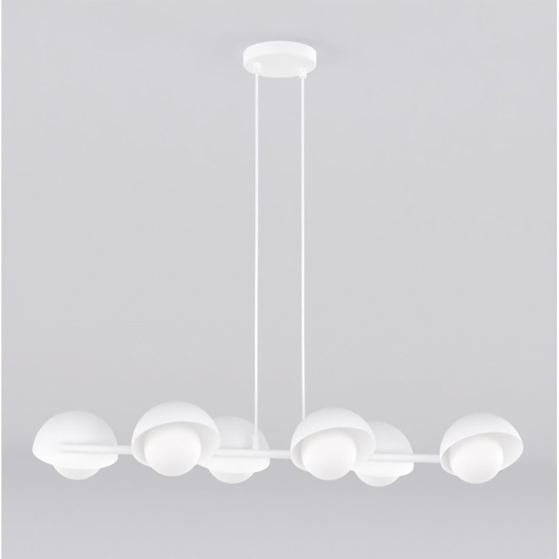 Lampa wisząca Boom | 6 punktów, szkło | Emibig