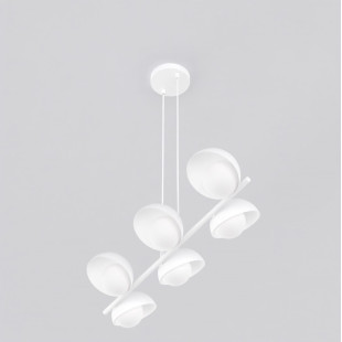 Lampa wisząca Boom | 6 punktów, szkło | Emibig