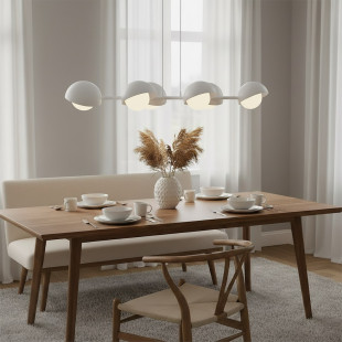 Lampa wisząca Boom | 6 punktów, szkło | Emibig