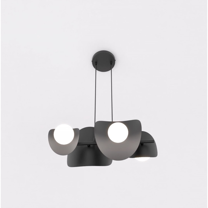 Lampa wisząca Emibig Elementi | Modern, 4 punkty, 54cm