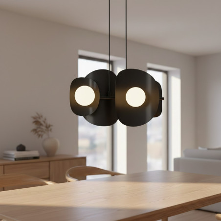 Lampa wisząca Emibig Elementi | Modern, 4 punkty, 54cm