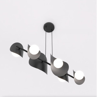 Lampa wisząca Emibig Elementi | 6 punktów, modern, 87cm