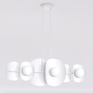 Lampa wisząca Emibig Elementi | 6 punktów, modern, 87cm