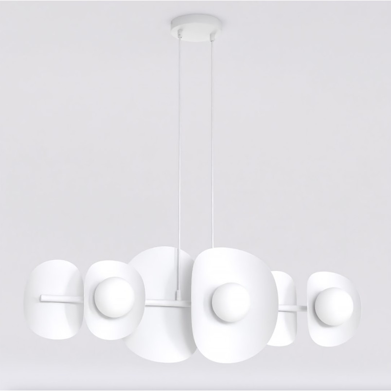 Lampa wisząca Emibig Elementi | 6 punktów, modern, 87cm
