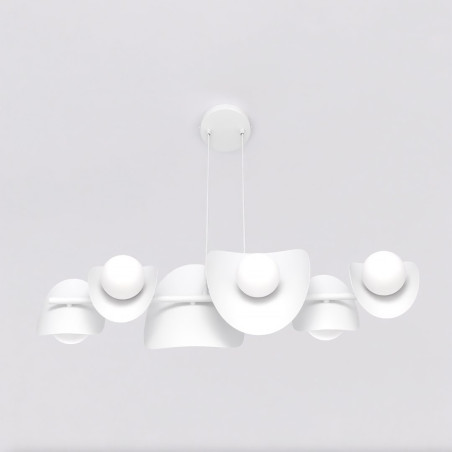 Lampa wisząca Emibig Elementi | 6 punktów, modern, 87cm