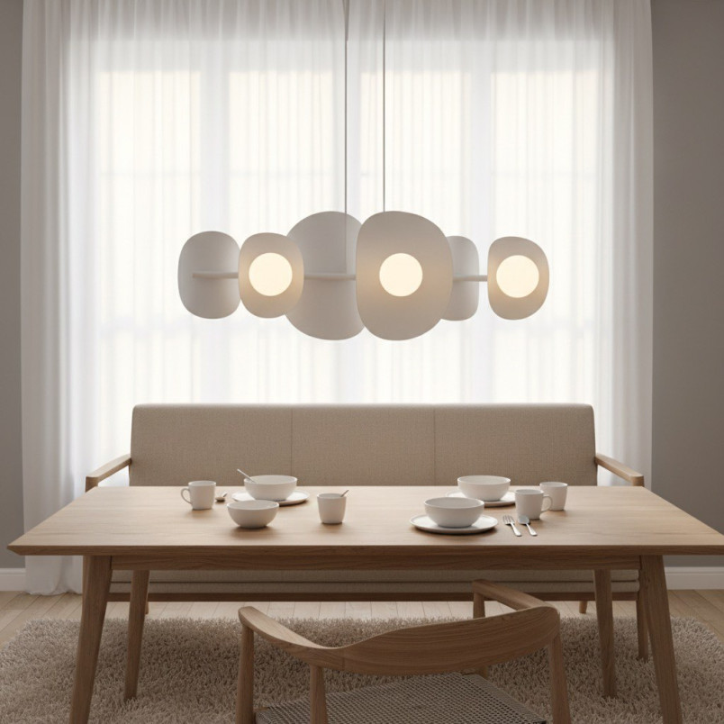 Lampa wisząca Emibig Elementi | 6 punktów, modern, 87cm
